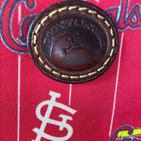 St. Louis Cardinals Red Wallet Made by Dooney & Bourke - Picture 2 of 7